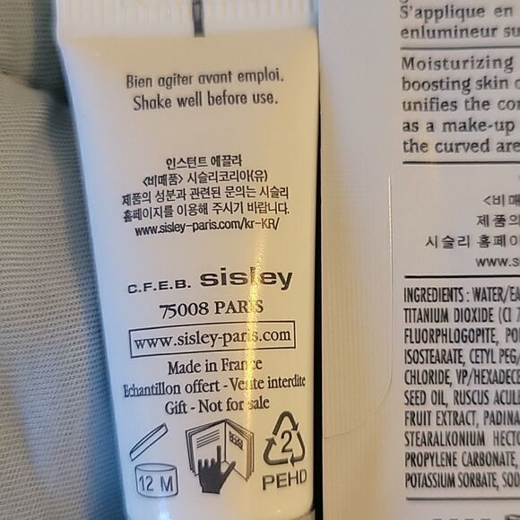 Sisley small makeup bag NWT and 4 Sisley samples - Picture 5 of 15